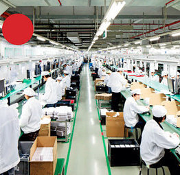 repetitive work at Foxconn